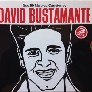 CD David Bustamante – Sus 50 Mejores Canciones. 3 CDs