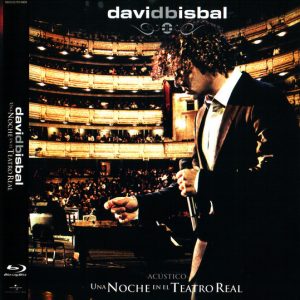 CD David Bisbal – Acustico. Lo mejor de Una Noche en el Teatro Real